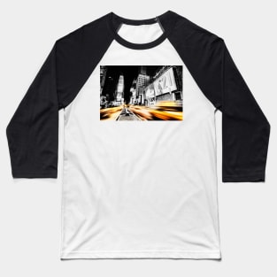 Time Lapse Square Baseball T-Shirt